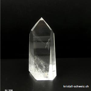 Cristal de roche A poli 10,8 cm. Pièce unique 233 grammes