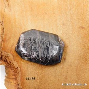 Hypersthène, pierre Anti-stress à pans coupé 3,7 x 2,7 cm. OFFRE SPECIALE