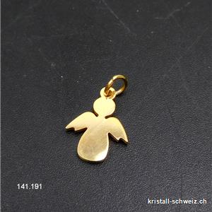 Charm Ange en métal doré 1,5 cm, avec boucle ouverte