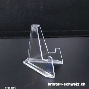 Plexiglas Ständer - Staffelei klein, H. 5,6 x Br. 3,6 cm