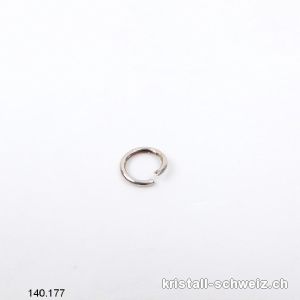 Ring offen 6 mm x 0,8 mm aus 925 Silber