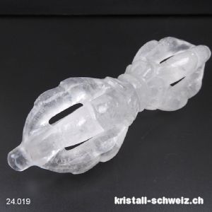 Dorje - Vajra Bergkristall aus Himalaya 14,5 cm/192 Gramm. RARITÄT