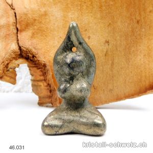 Göttin aus Pyrit 4 - 4,5 cm. Sonderangebot