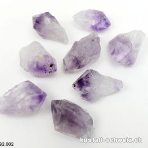 Amethyst rohe Spitze, ca. 2,8 - 3,2 cm