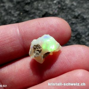 Opal roh aus Äthiopien. Unikat 3,7 karat