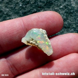 Opal roh aus Äthiopien. Unikat 6 karat