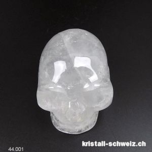 Schädel Bergkristall. Einzelstück 96 Gramm