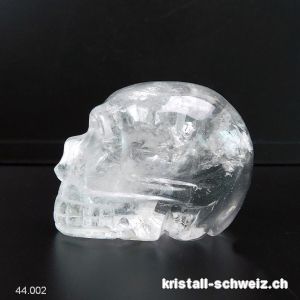 Schädel Bergkristall. Einzelstück 121,5 Gramm