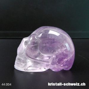 Schädel Amethyst. Einzelstück 52 Gramm