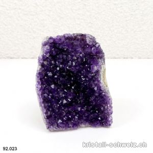 Amethyst aus Brasilien, Geode 8 cm. Unikat 312 Gramm