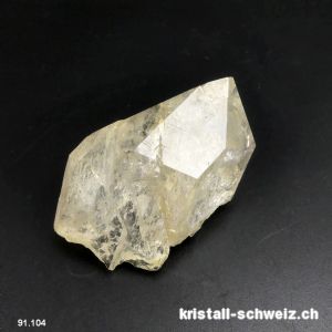 Quarz spitze roh, Schweiz - Wallis. Einzelstück