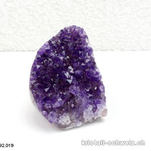 Amethyst aus Brasilien, Geode 5,2 cm. Unikat 167 Gramm