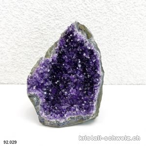 Amethyst aus Brasilien, Geode 10,9 cm. Unikat 670 Gr