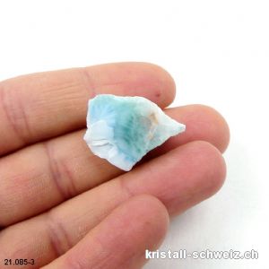 Larimar 1 polierte Seite. Kleine unikat 3 Gramm