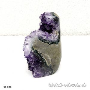 Amethyst aus Brasilien, Geode 8,1 cm. Unikat 275 Gramm