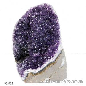 Amethyst aus Brasilien, Geode 15 cm. Unikat 1'369 Gr.