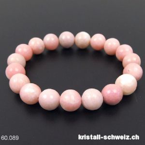 Armband Opal rosa - Andenopal 10 mm / 18 cm