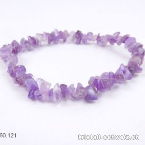 Armband Amethyst Splitter, elastisch ca. 19 cm. Grösse M-L