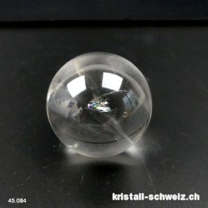 Kugel Bergkristall 2,7 cm. Unikat