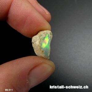 Opal roh aus Äthiopien. Unikat 5,4 Karat