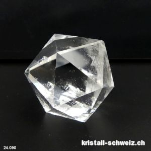 Ikosaeder Bergkristall 4,7 cm. Einzelstück