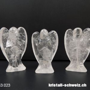 Engel Bergkristall 3,8 - 4 x 2,5 cm. SONDERANGEBOT