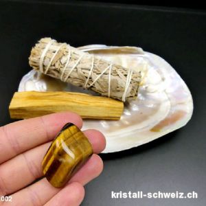 Reinigung-Set Muschel, weisser Salbei, Palo Santo, Tigerauge. Sonderangebot