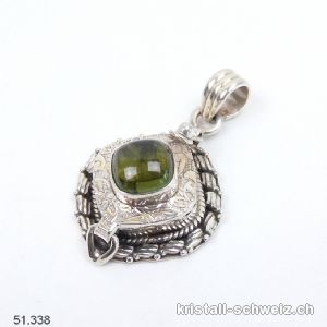 Anhänger Peridot - Olivin SECRET aus 925 Silber. Einzelstück