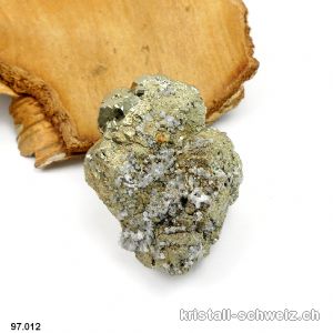 Rohes Pyrit Peru. Einzelstück 112 Gramm