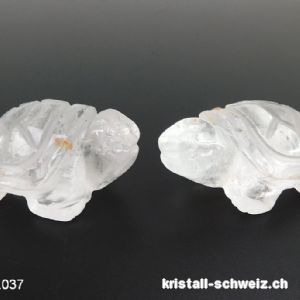 Schildkröte Bergkristall 4 cm