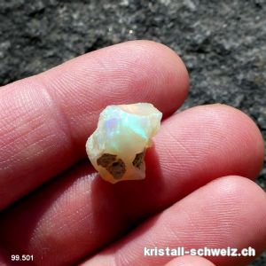 Opal roh aus Äthiopien. Unikat 3,7 karat