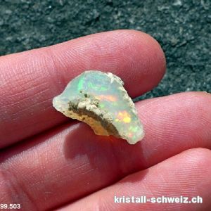 Opal roh aus Äthiopien. Unikat 6 karat