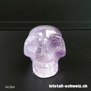 Schädel Amethyst. Einzelstück 52 Gramm