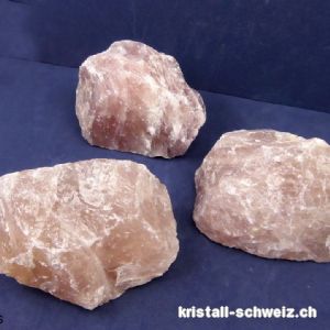 Quarz Lavendel - Rosa roh Madagascar 610 bis 640 Gramm