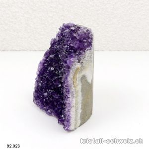 Amethyst aus Brasilien, Geode 8 cm. Unikat 312 Gramm