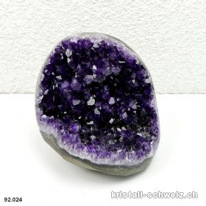 Amethyst aus Brasilien, Druse 10,8 cm. Unikat 1'190 Gramm