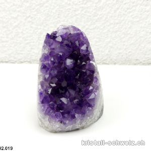 Amethyst aus Brasilien, Geode 6,5 cm. Unikat 226 Gramm