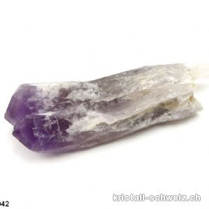 Amethyst Phantom Doppel Rohspitze, 8,7 cm. Unikat