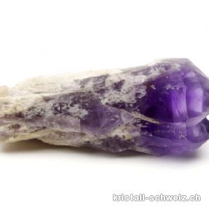 Amethyst Doppel Rohspitze, 8,4 cm. Unikat