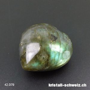 Herz Labradorit 3,4 x 3,4 x 1,9 cm. Einzelstück