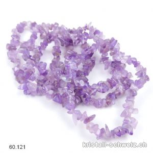 Armband Amethyst Splitter, elastisch ca. 19 cm. Grösse M-L