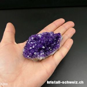 Amethyst aus Uruguay, Gruppe. Einzelstück 92 Gramm