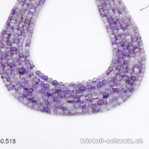 Strang Amethyst Chevron 4-4,5 mm / 38,5 cm, ca. 88 Kugeln