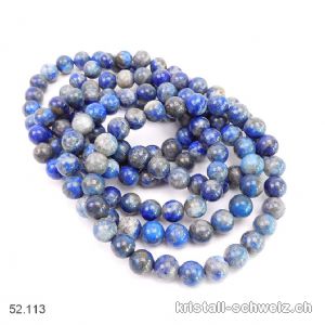 Armband Lapislazuli 8 - 8,5 mm / 21 cm