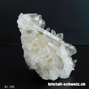 Quartz mit Chlorit aus Catogne - VS, Schweiz. Einzelstück