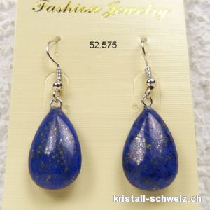 Ohrhänger Tropfen Lapislazuli 2 cm. Sonderangebot