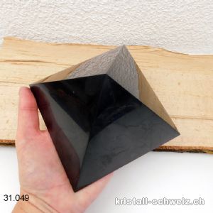 Pyramid Schungit 12 cm x H. 8 cm, 1'000 Gramm