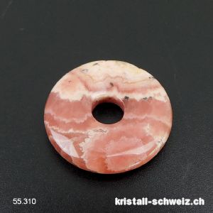 Rhodochrosit dunkel aus Peru, Donut 2,5 cm