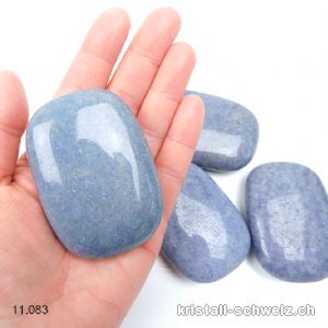 Quarz blau - Blauquarz, Seifenstein 7 x 5 cm