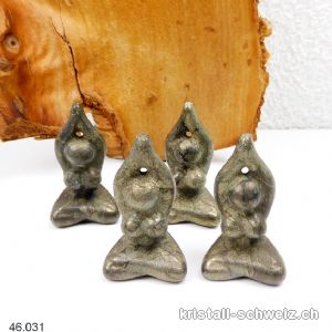 Göttin aus Pyrit 4 - 4,5 cm. Sonderangebot